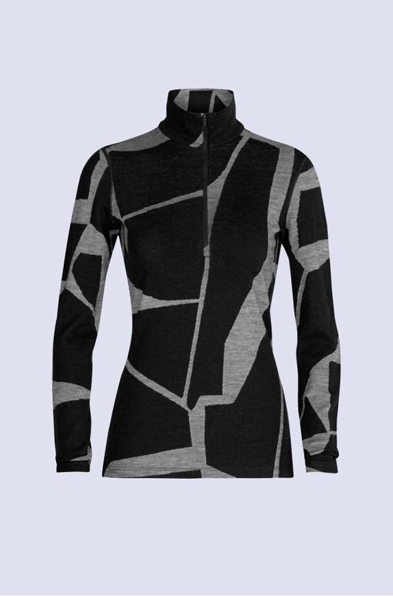 Picture of Women's Merino 250 Vertex Long Sleeve Half Zip Thermal Top