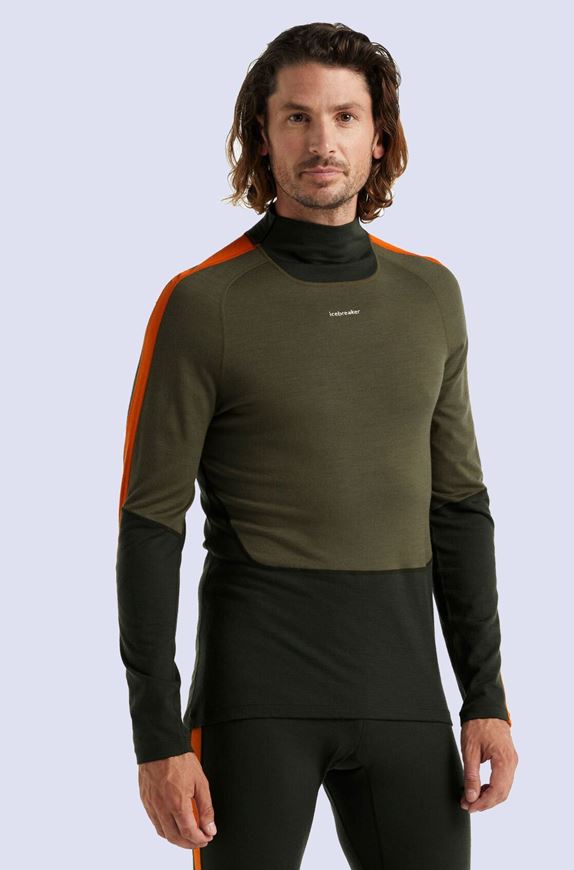 Men's Merino 200 Sonebula Long Sleeve High Neck Thermal Top