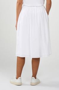 Image sur Poplin Elastic Waist Skirt