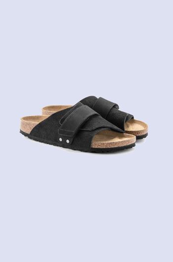 Picture of Kyoto Nubuck/ Suede Leather - Black