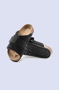 Picture of Kyoto Nubuck/ Suede Leather - Black