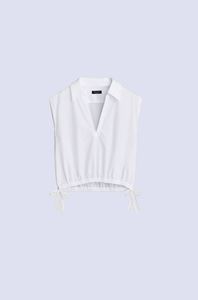 Picture of Fiona Cotton Poplin Sleeveless Top