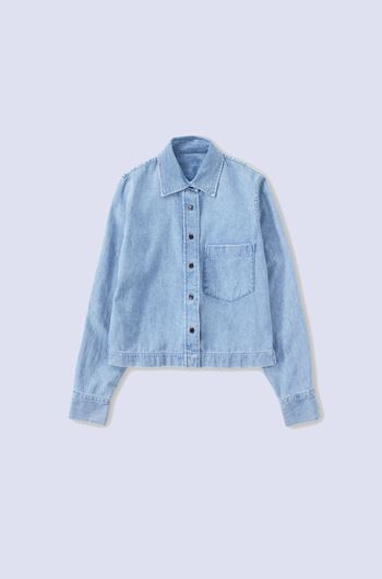 Picture of Cropped Denim Shirt