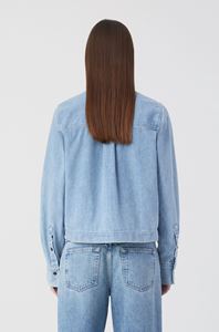 Image sur Cropped Denim Shirt