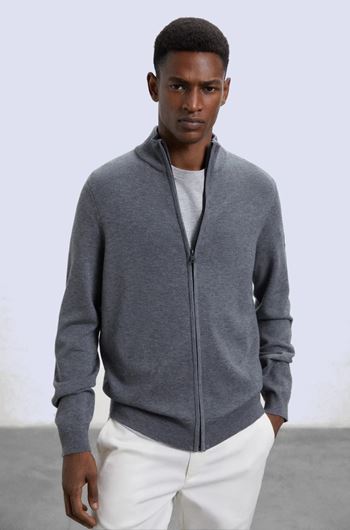 Picture of Grey Mandarina Knitted Jumper