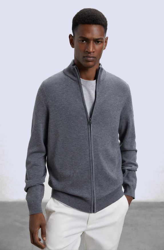 Image sur Grey Mandarina Knitted Jumper