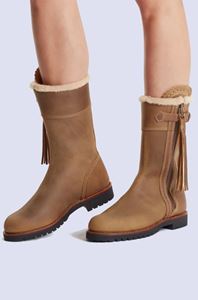 Picture of Midcalf Tassel Lined Boot