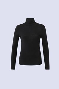 Image sur Sweater with Turtleneck, Long Sleeves and Ribbed Details