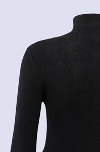 Image sur Sweater with Turtleneck, Long Sleeves and Ribbed Details