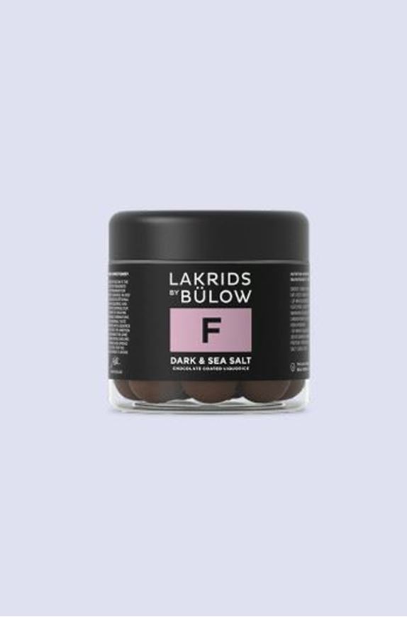 Image sur F - Dark & Sea Salt 125g