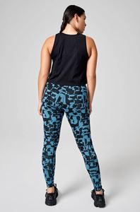 Picture of Essential Tights Printed - Echo Blue