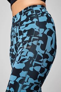 Picture of Essential Tights Printed - Echo Blue