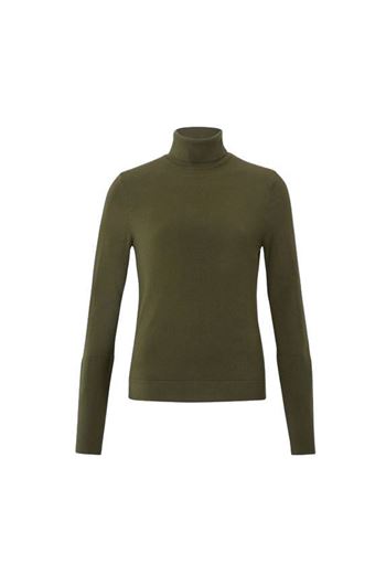 Picture of Sweater with Turtleneck and Long Sleeves with Buttons