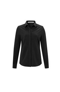 Image sur Jersey Shirt with Long Sleeves and Buttons