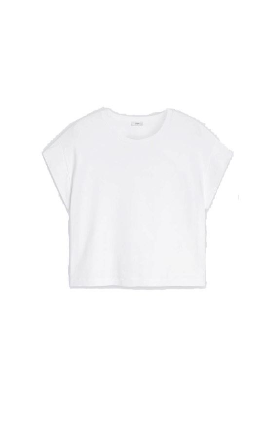Image sur T-shirt en coton à manches courtes
